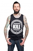 Kill Brand Mens Swag Logo Circle Vest